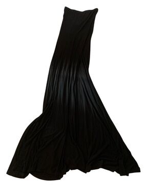 Felicity & Coco Black Strapless Maxi Dress Size XS